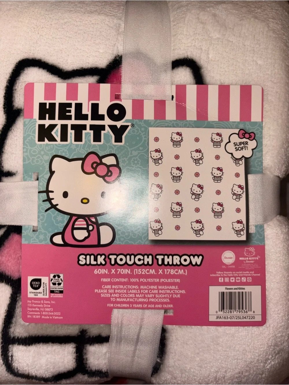 Hello Kitty Throw Blanket